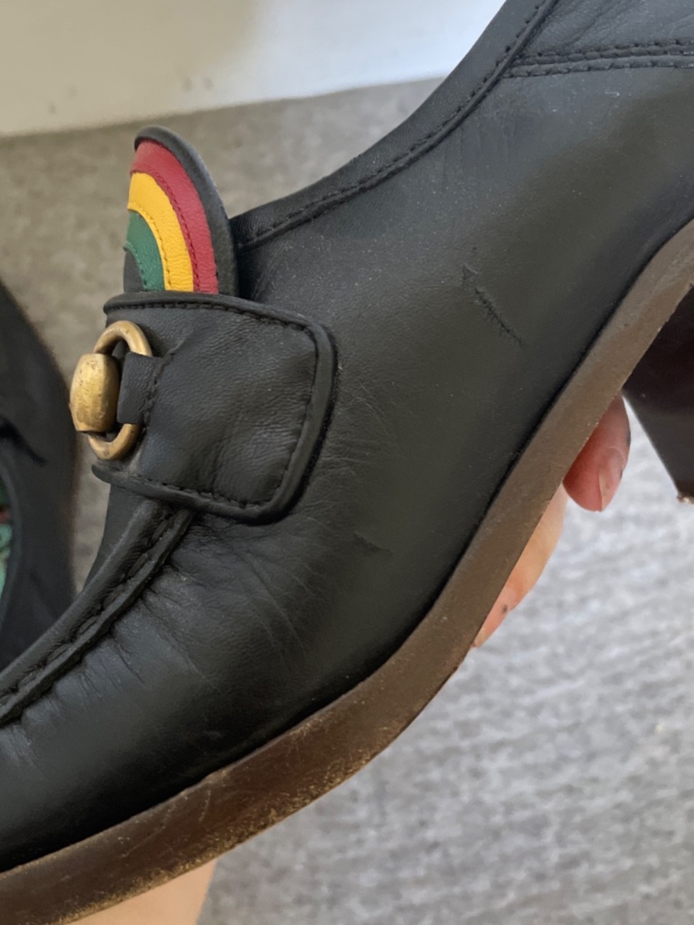 Gucci rainbow loafers - Picture 5 of 5